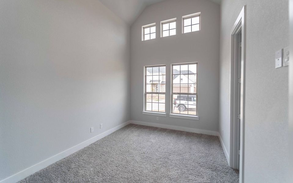 Spacious, unfurnished interior of a new home in Sonoma Verde, Heath (Image 14). Spacious, unfurnished interior of a new home in Sonoma Verde, Heath (Image 14).