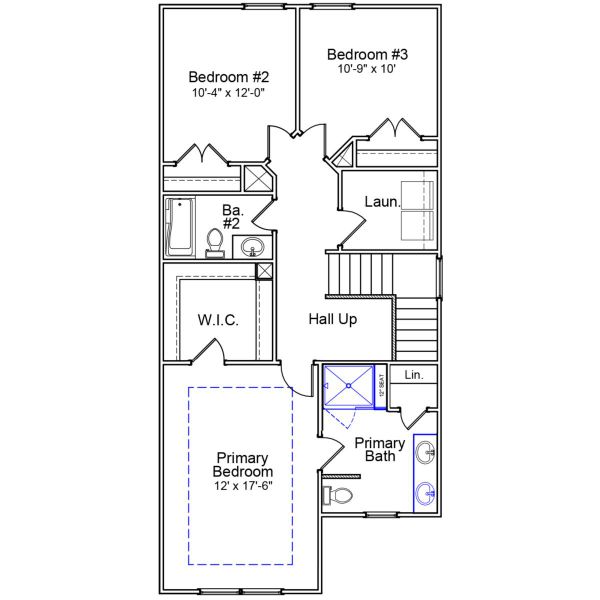 2D floor plan layout of this home in Ellington, Elgin, SC (Image 3).