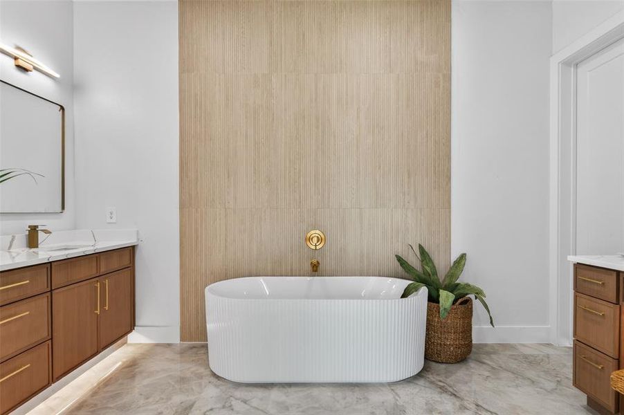 Furnished interior view inside a new home in , Forney (Image 15).