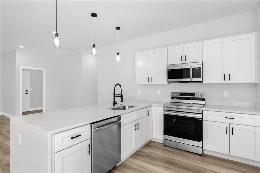 Furnished interior view inside a new home in , Ocala (Image 8).