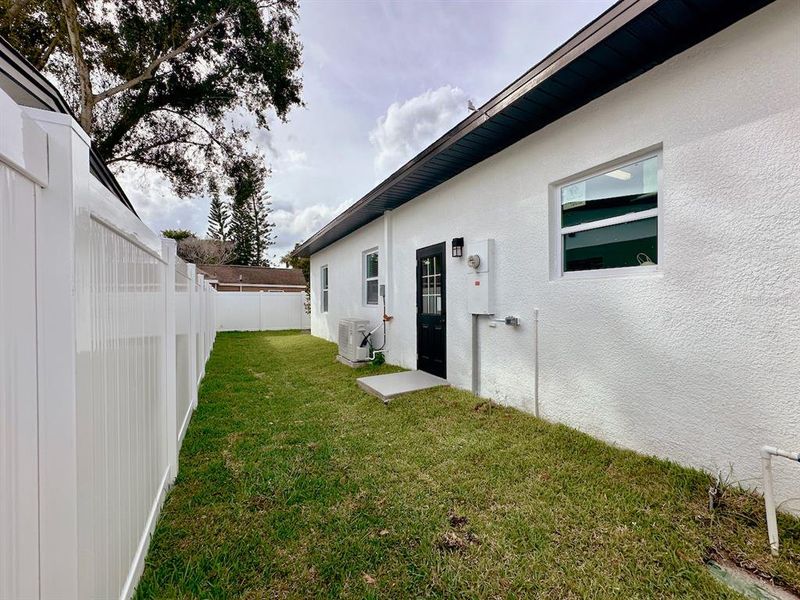 Exterior details and patio area of a home in , St. Petersburg (Image 22). Exterior details and patio area of a home in , St. Petersburg (Image 22).