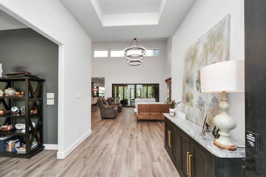 Furnished interior view inside a new home in , Willis (Image 6). Furnished interior view inside a new home in , Willis (Image 6).