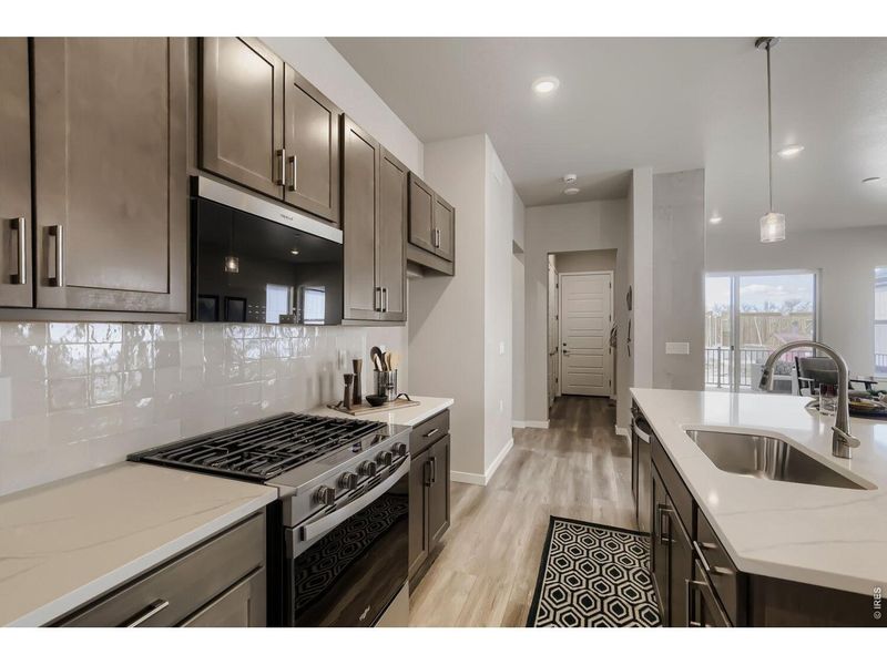 Furnished interior view inside a new home in , Fort Collins (Image 18).