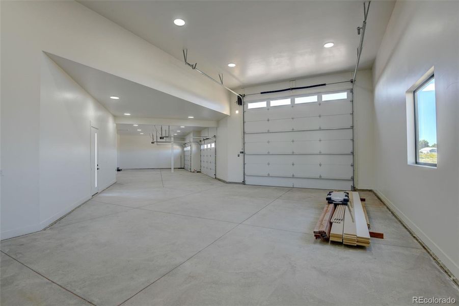 RV garage, fully finished