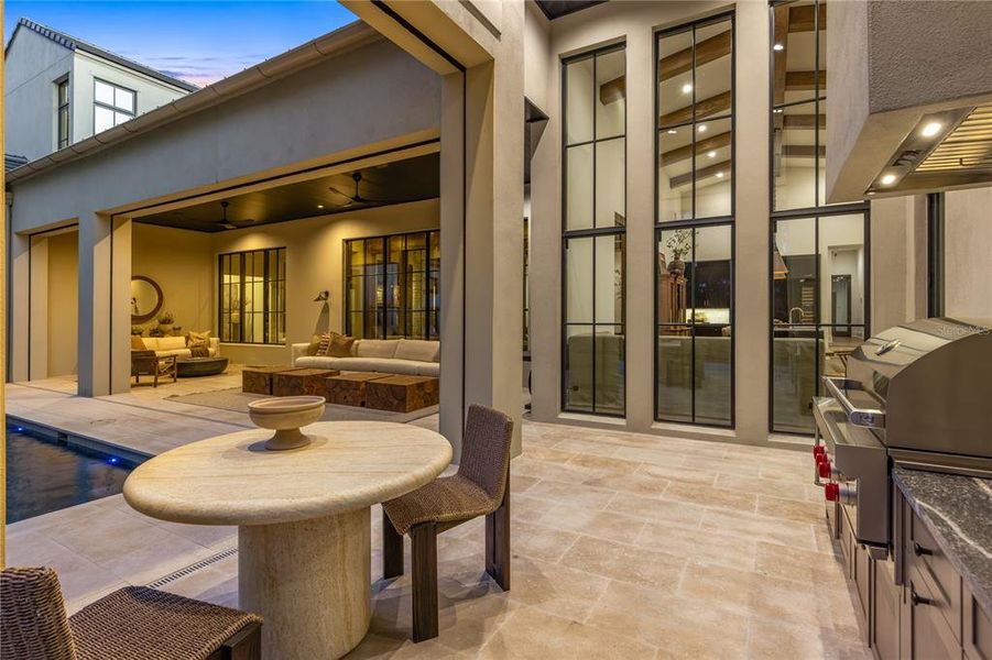 Exterior details and patio area of a home in , Windermere (Image 31).