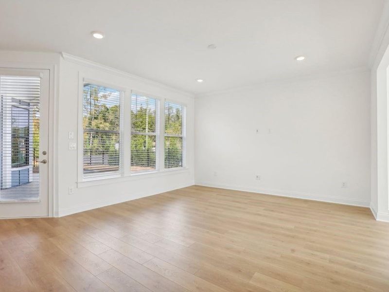 Spacious, unfurnished interior of a new home in , Holly Springs (Image 38).