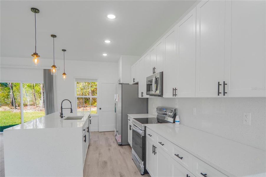 Furnished interior view inside a new home in , Citrus Springs (Image 10).