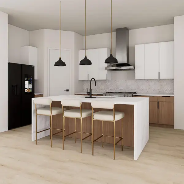 Furnished interior view inside a new home in , Houston (Image 5). Furnished interior view inside a new home in , Houston (Image 5).