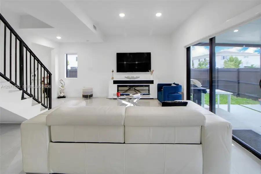 Furnished interior view inside a new home in , Florida City (Image 8).