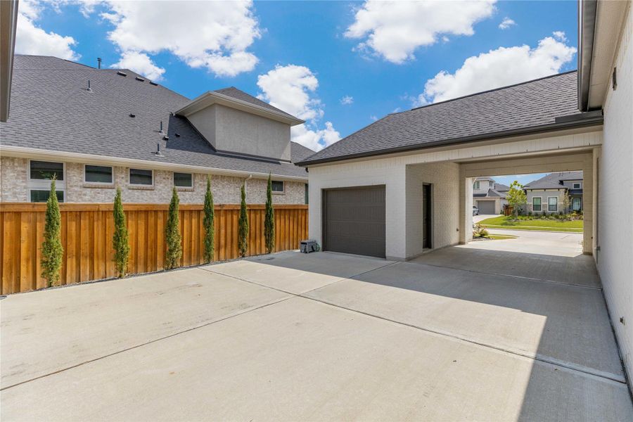 Exterior details and patio area of a home in , Spring (Image 22).