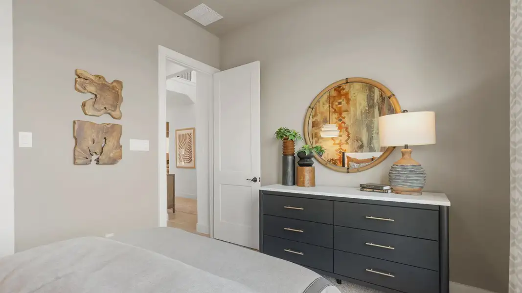 Furnished interior view inside a new home in Elyson 50's, Katy (Image 5).