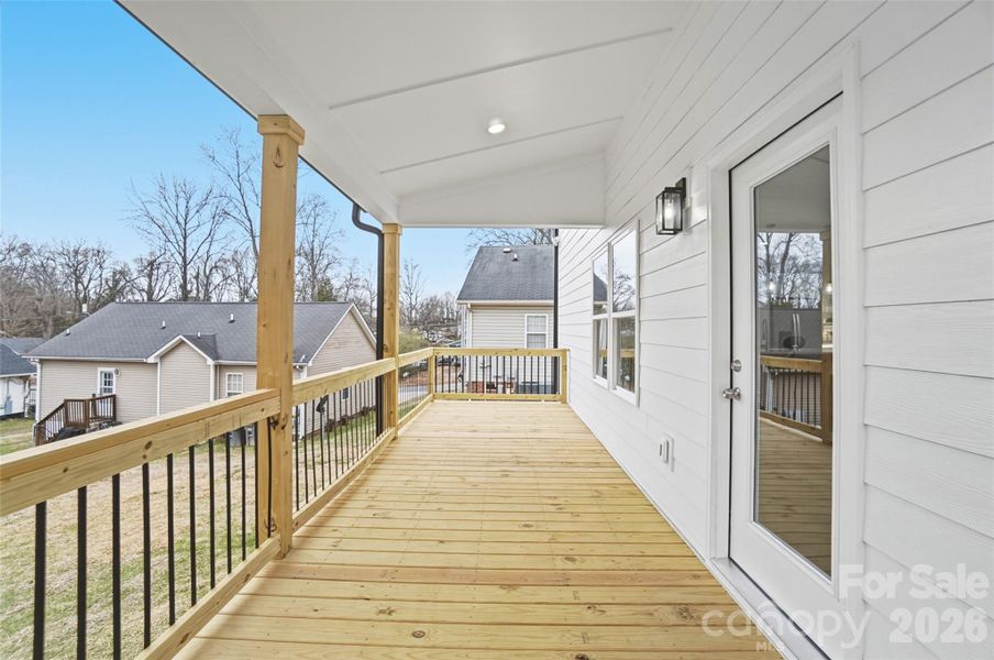 Exterior details and patio area of a home in , Kannapolis (Image 23).