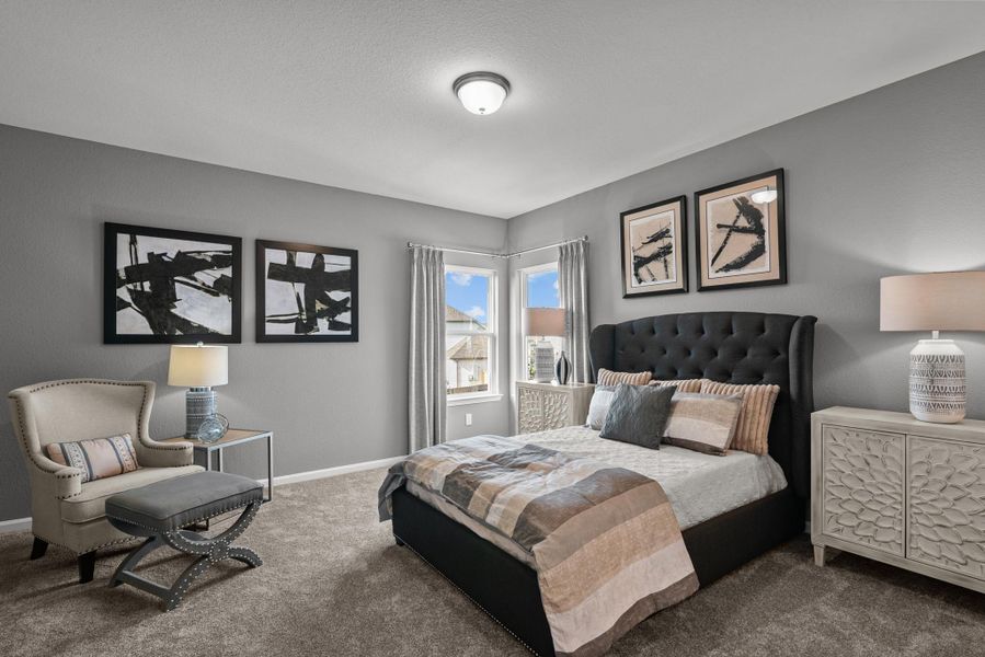 The Waring III- Bedroom 5 En Suite. Staged model home shown for illustration only; actual features, colors, and upgrades may vary. The Waring III- Bedroom 5 En Suite. Staged model home shown for illustration only; actual features, colors, and upgrades may vary.