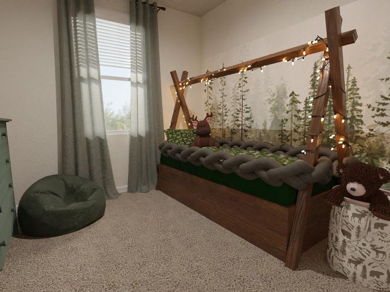 Or the cutest room for your future camper (Artists` rendering of the Aria)