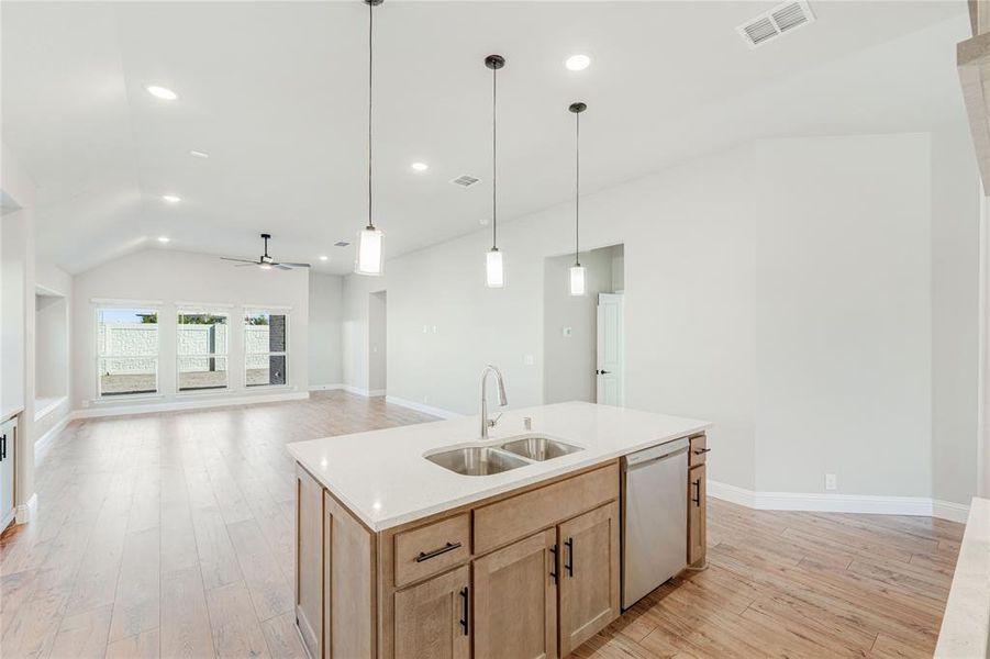 Furnished interior view inside a new home in Ridge Ranch Classic 50, Mesquite (Image 15). Furnished interior view inside a new home in Ridge Ranch Classic 50, Mesquite (Image 15).