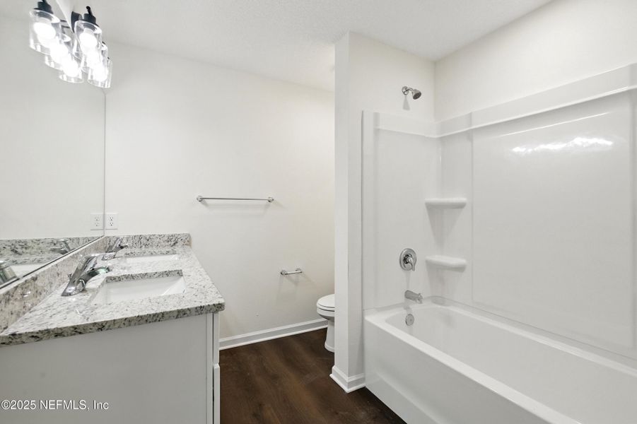 Furnished interior view inside a new home in , Satsuma (Image 12).