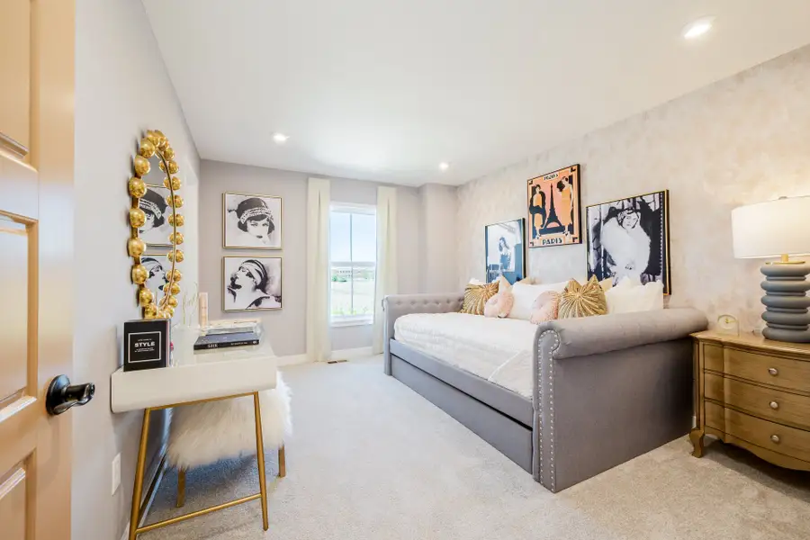 Representative furnished interior of a home built from the Grandin by Fischer Homes in The Dunes at Sandbar, Santa Rosa Beach (Image 44).
