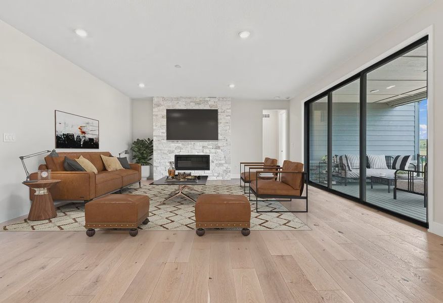 Homesite 3102 Great Room - Virtually Staged - 5 of 22