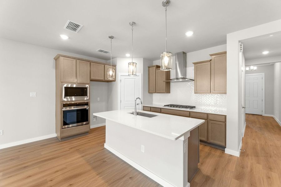Furnished interior view inside a new home in Hickory Ridge, Elmendorf (Image 16).