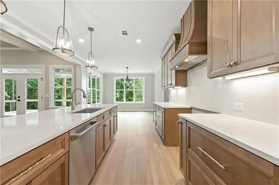 Furnished interior view inside a new home in , Ball Ground (Image 9).