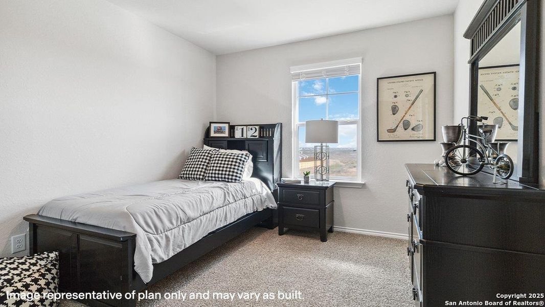 Furnished interior view inside a new home in Redbird Ranch, San Antonio (Image 13).
