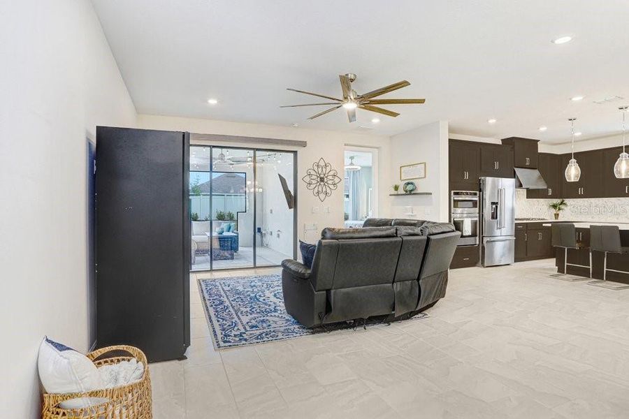 Furnished interior view inside a new home in Esplanade at Artisan Lakes, Palmetto (Image 8).