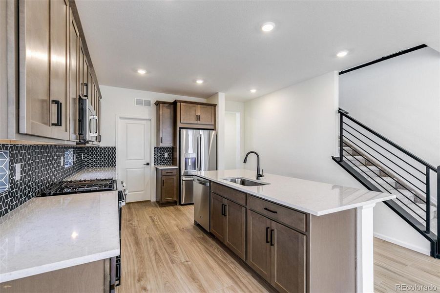 Furnished interior view inside a new home in Terrain Oak Valley, Castle Rock (Image 14).