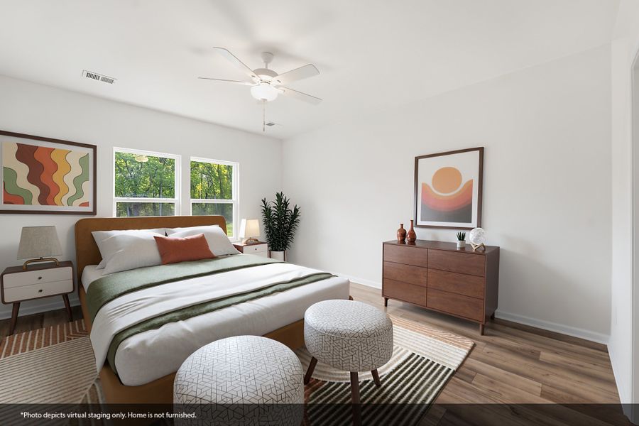 Furnished interior view inside a new home in Radley Place, Chesnee (Image 9).