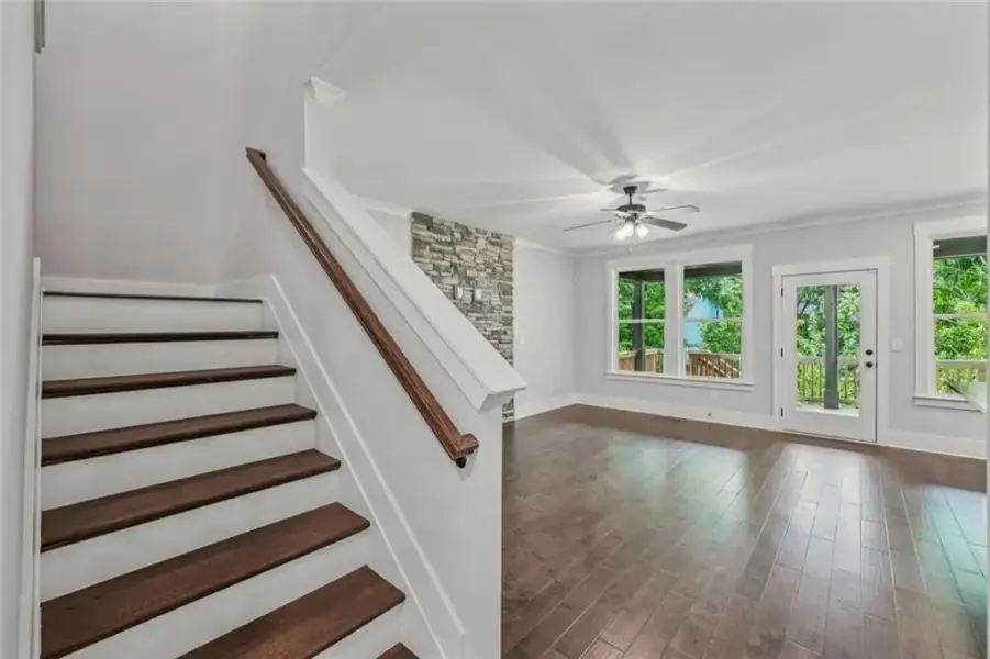 Spacious, unfurnished interior of a new home in , Atlanta (Image 32). Spacious, unfurnished interior of a new home in , Atlanta (Image 32).