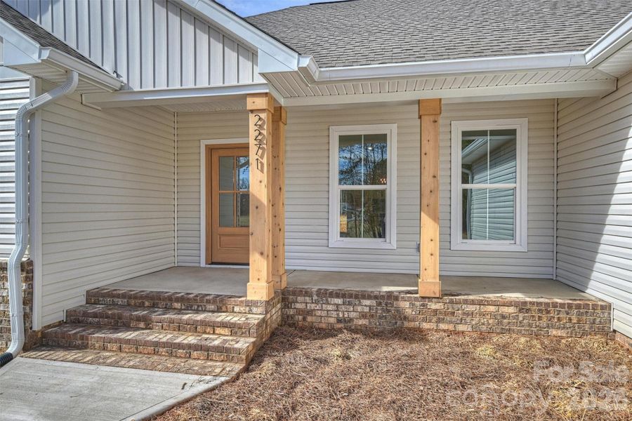 Exterior details and patio area of a home in , Lincolnton (Image 3).