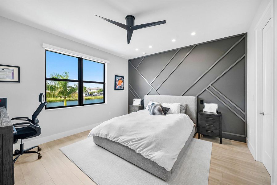 Furnished interior view inside a new home in , Boca Raton (Image 15). Furnished interior view inside a new home in , Boca Raton (Image 15).