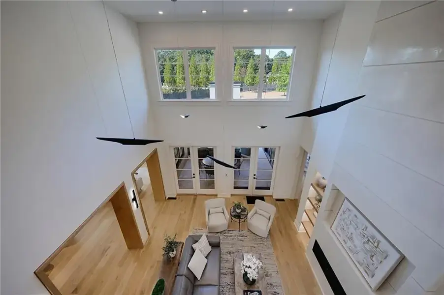 Furnished interior view inside a new home in , Sandy Springs (Image 45).