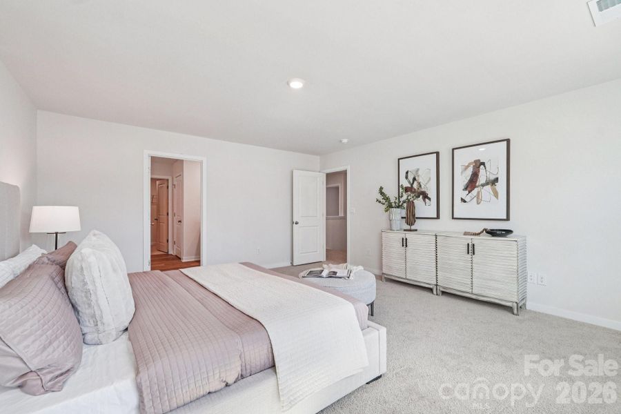 Furnished interior view inside a new home in Lakeshore at Windstone, Mooresville (Image 6).