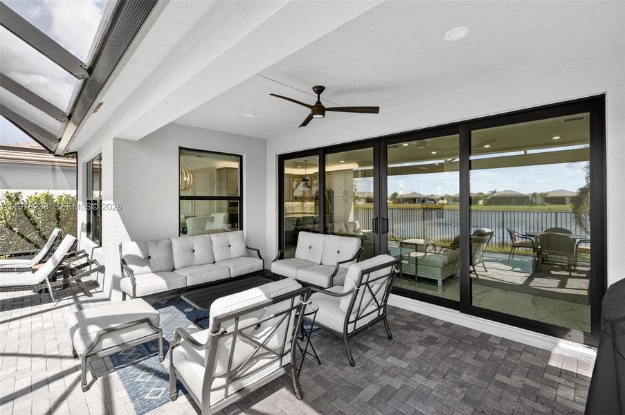 Exterior details and patio area of a home in , Port St. Lucie (Image 27).