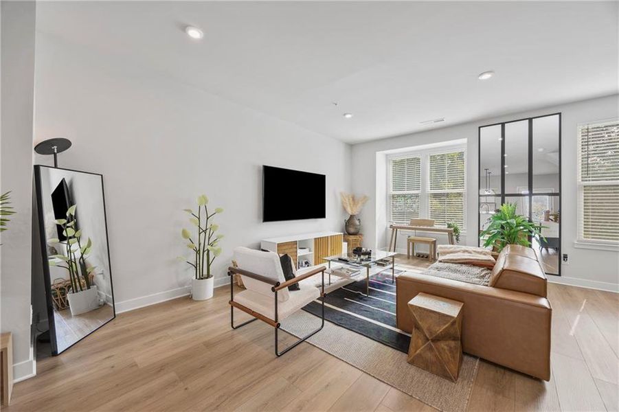 Furnished interior view inside a new home in , Fayetteville (Image 14).