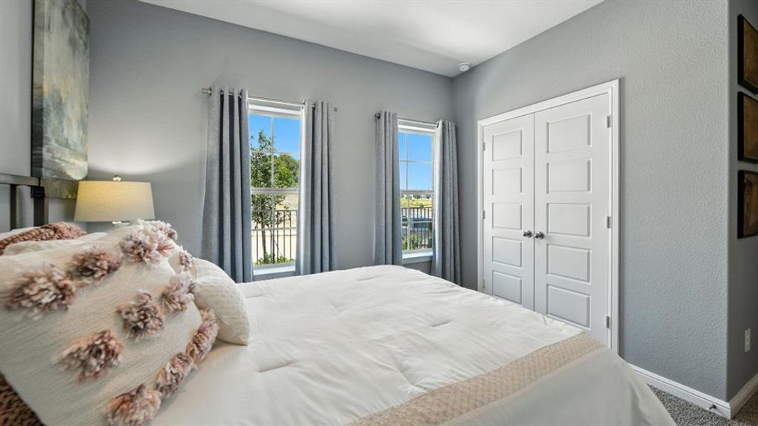 Furnished interior view inside a new home in Monarch at the Meadows, Ponder (Image 23).