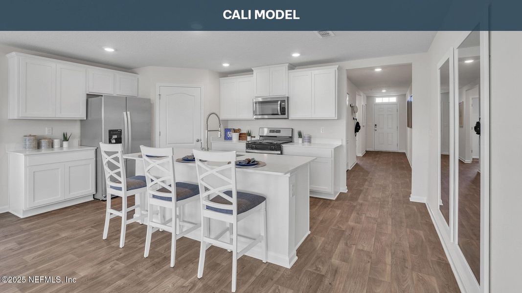 Furnished interior view inside a new home in The Arbors, Jacksonville (Image 11).