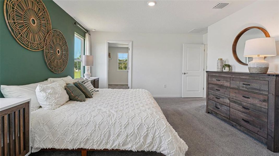 Furnished interior view inside a new home in Twisted Oaks, Wildwood (Image 18).