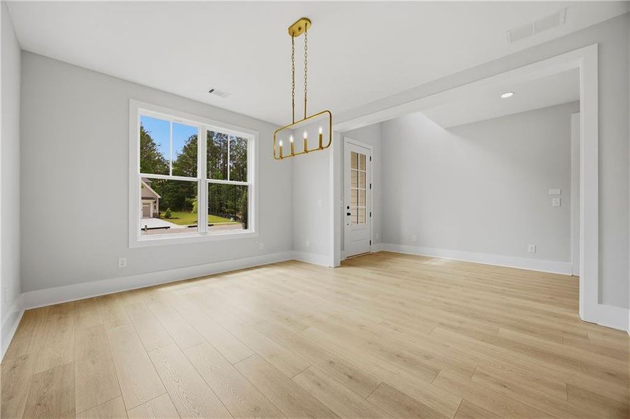 Spacious, unfurnished interior of a new home in Sterlington, Canton (Image 32).