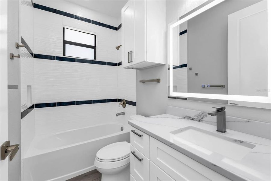 Furnished interior view inside a new home in , Punta Gorda (Image 29).