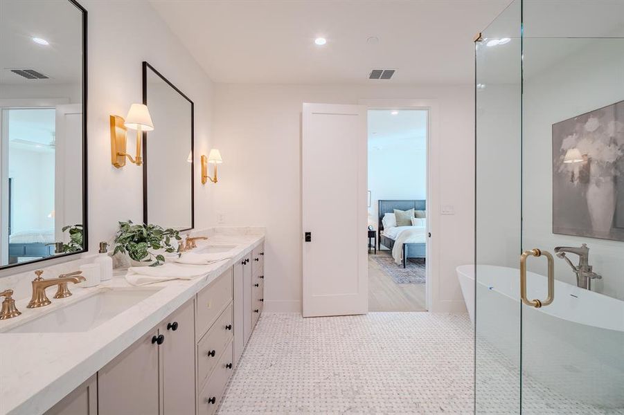 Furnished interior view inside a new home in , University Park (Image 13).