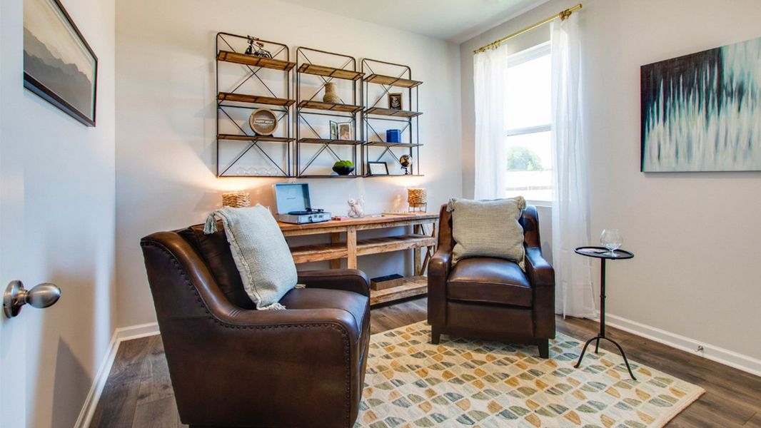 Furnished interior view inside a new home in Nexus South, Gallatin (Image 10).