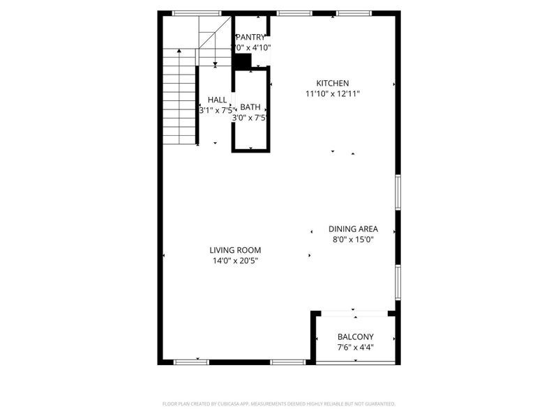Second floor digital floor plan Second floor digital floor plan
