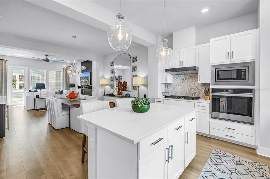 Furnished interior view inside a new home in , St. Petersburg (Image 13).