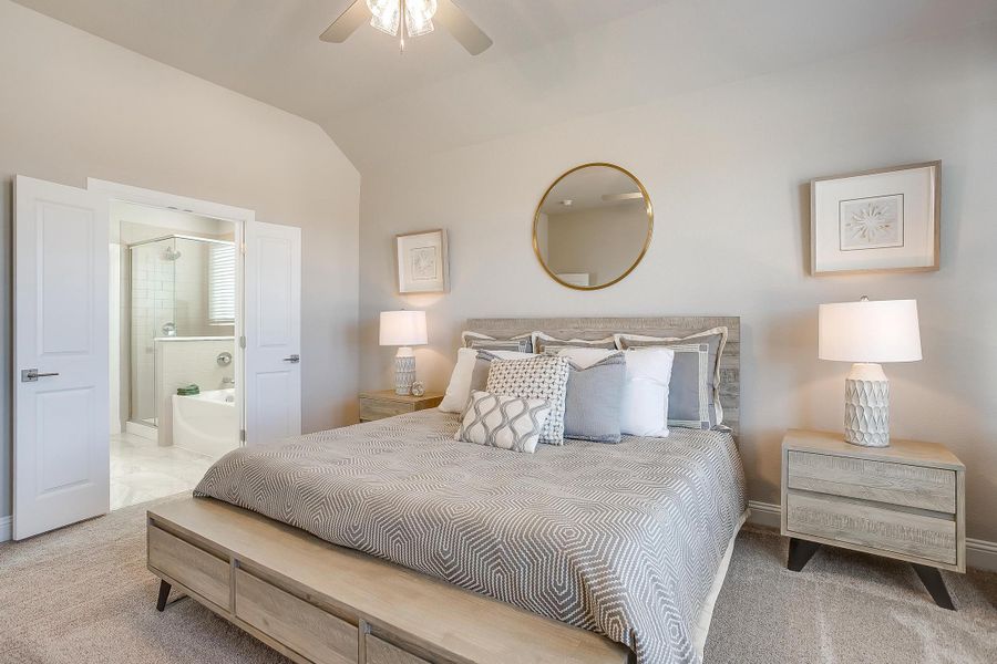 Representative furnished interior of a home built from the The Frio by Trinity Classic Homes in Covenant Park, Springtown (Image 15). Representative furnished interior of a home built from the The Frio by Trinity Classic Homes in Covenant Park, Springtown (Image 15).