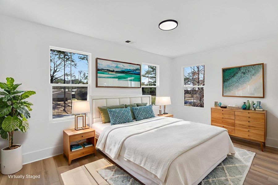 Furnished interior view inside a new home in , Summerville (Image 16).