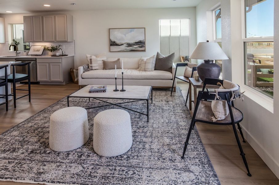 Furnished interior view inside a new home in Bloom, Fort Collins (Image 17).