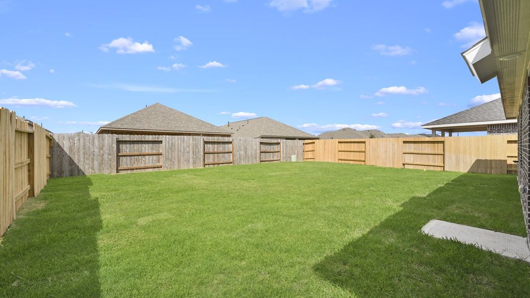 Exterior details and patio area of a home in Cypress Green, Hockley (Image 3). Exterior details and patio area of a home in Cypress Green, Hockley (Image 3).