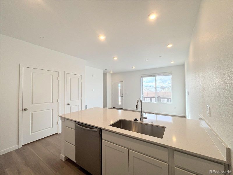 Furnished interior view inside a new home in , Centennial (Image 7).
