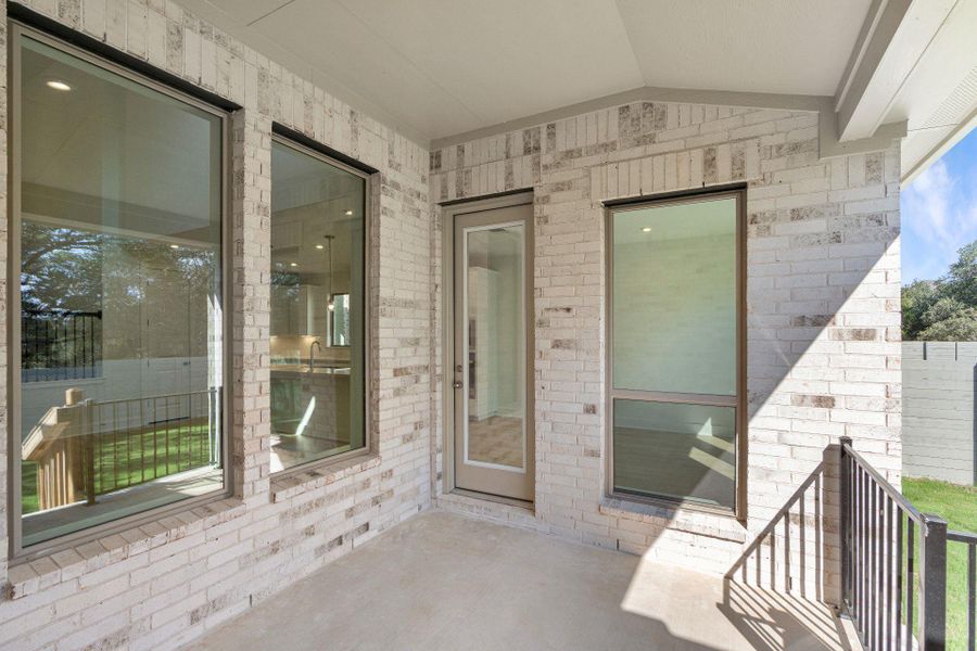 Rear Covered Patio Rear Covered Patio